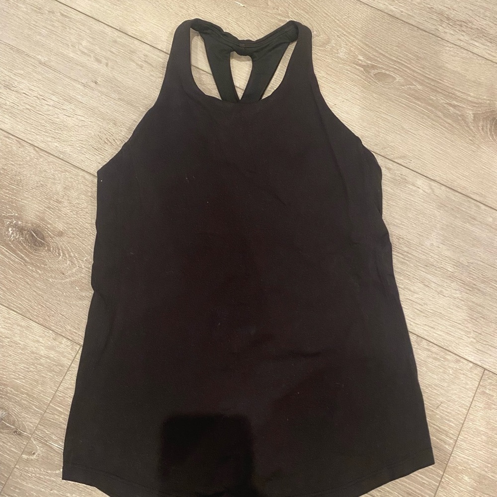 Lululemon Athletica Black Tank Top Racerback Style